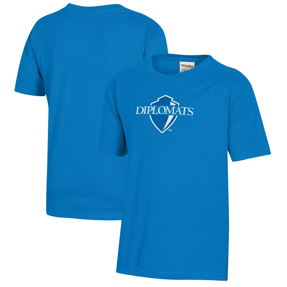 Youth Royal Franklin & Marshall Diplomats Logo Comfort Wash T-Shirt