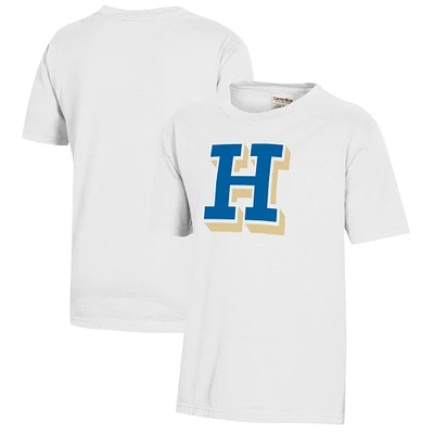 Youth White Hamilton Continentals Logo Comfort Wash T-Shirt