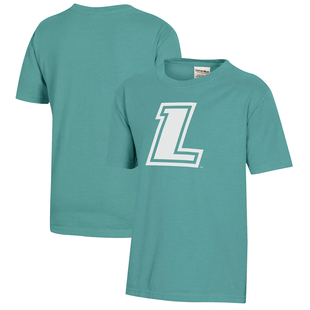 Youth Green Loyola Greyhounds Logo Comfort Wash T-Shirt