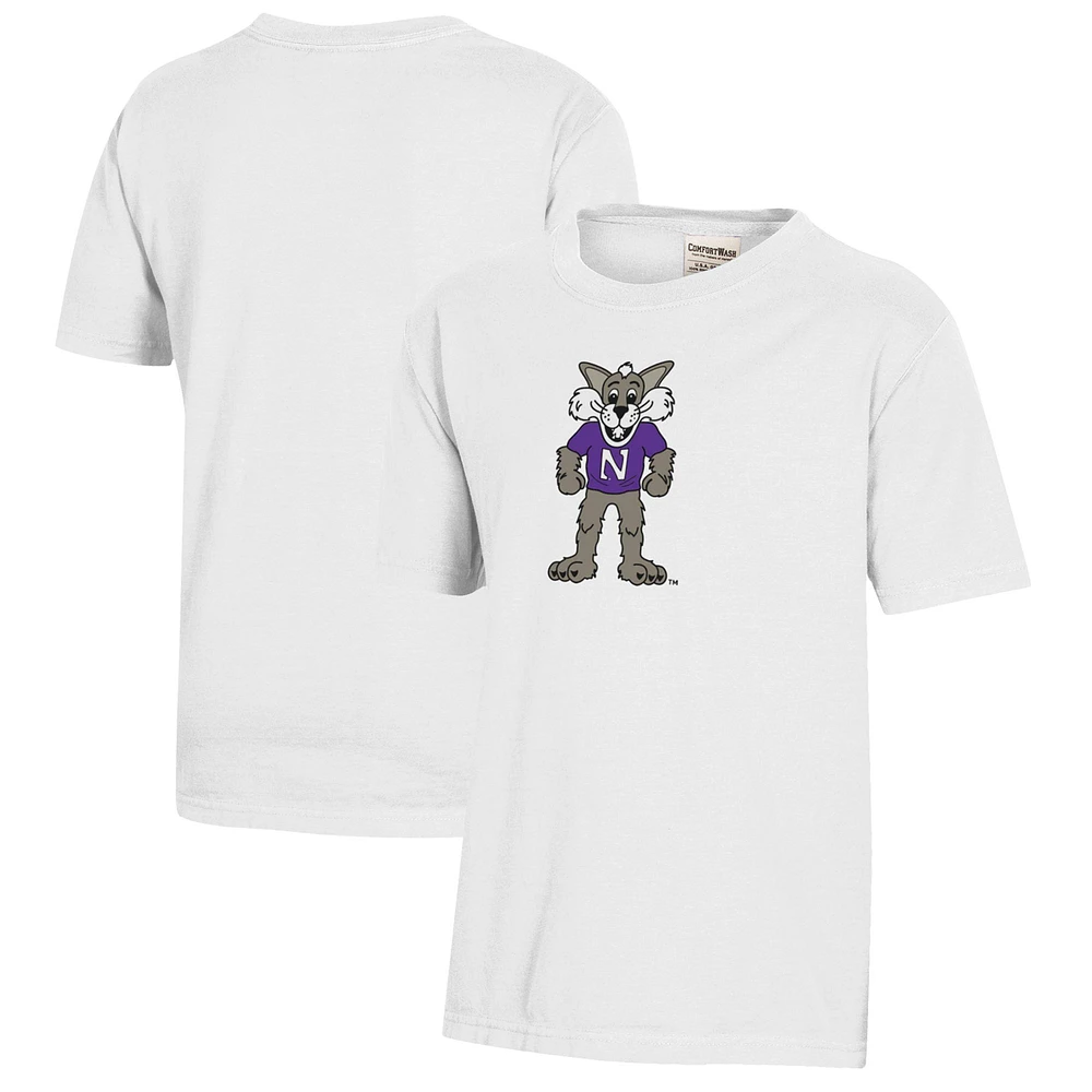 Youth Northwestern Wildcats Logo Comfort Wash T-Shirt
