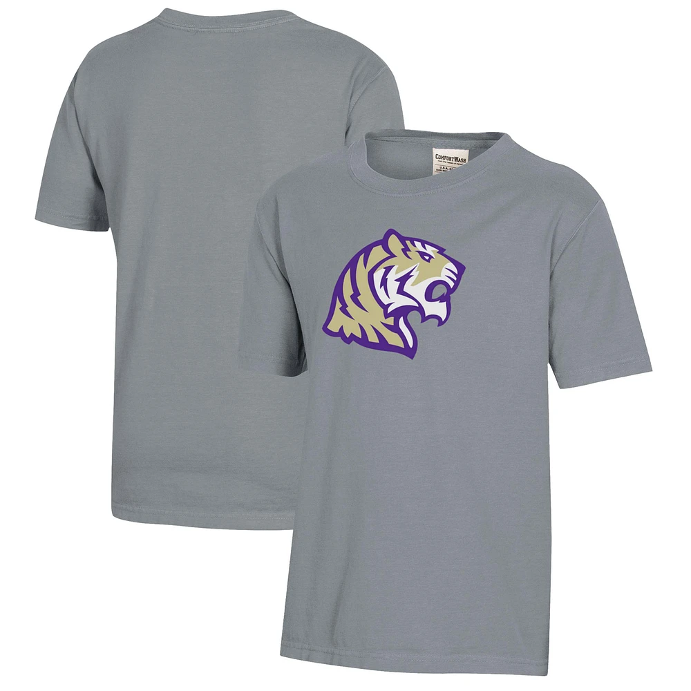 Youth Gray Sewanee Tigers Logo Comfort Wash T-Shirt