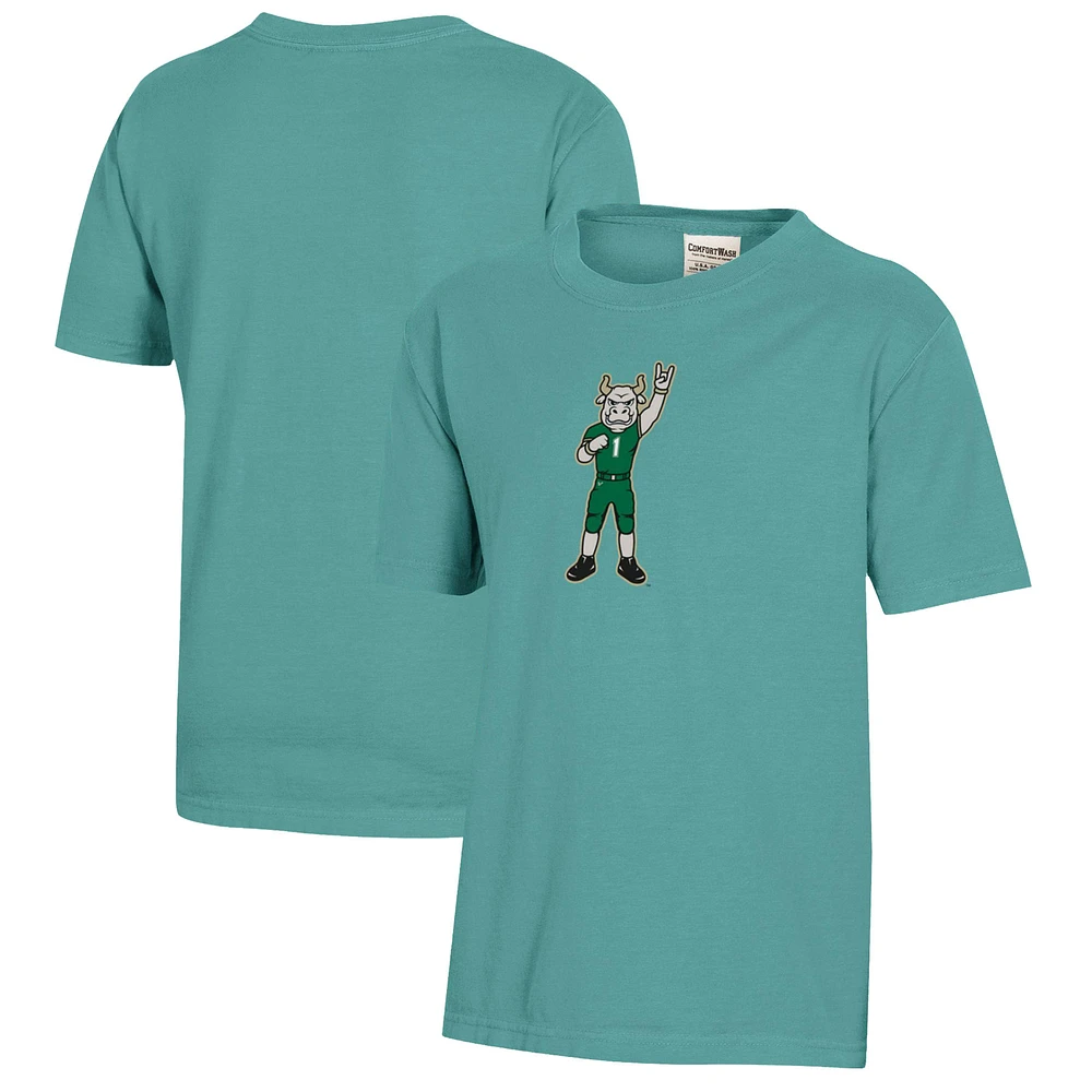 Youth Green South Florida Bulls Logo Comfort Wash T-Shirt