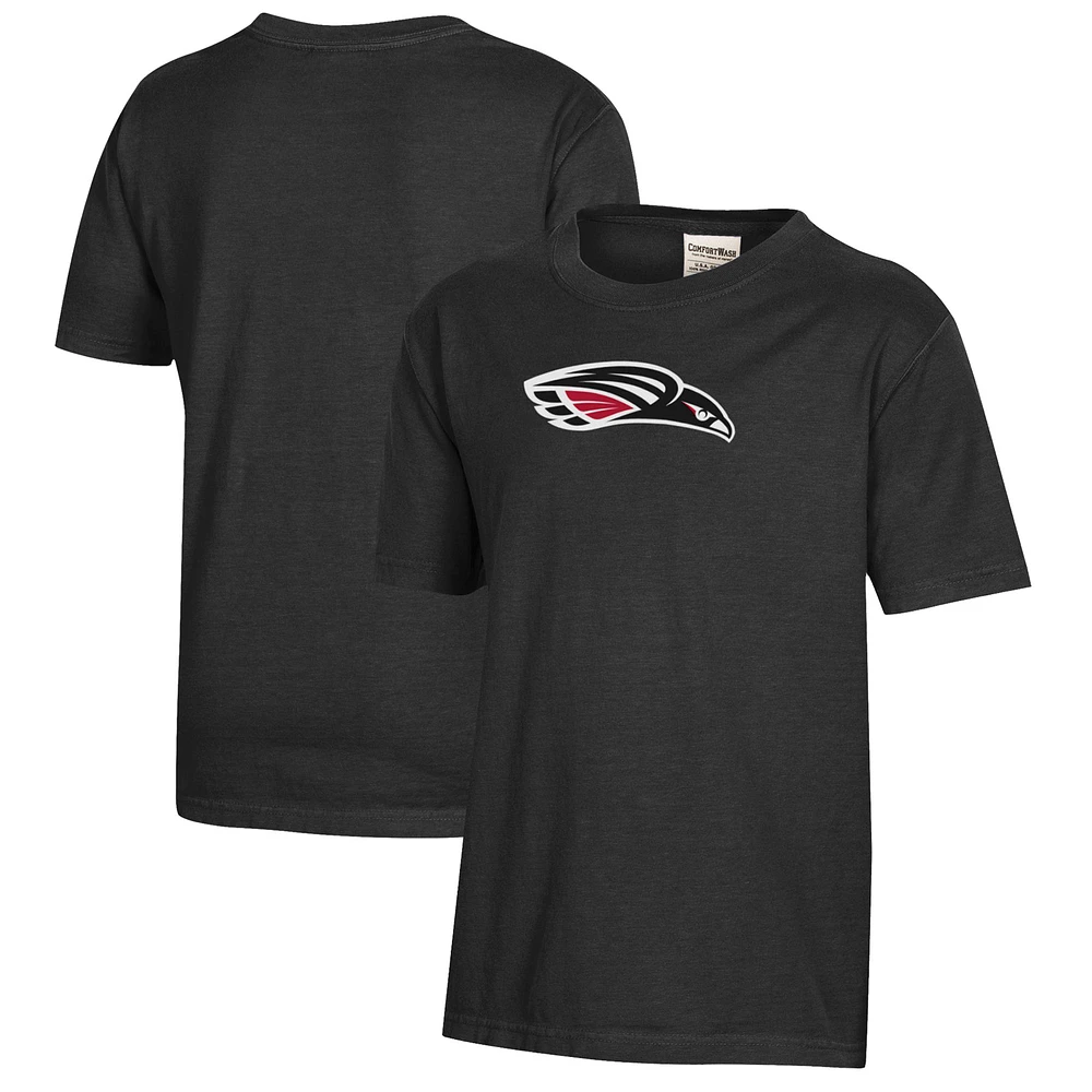 Youth Black Southern Oregon Raiders Logo Comfort Wash T-Shirt