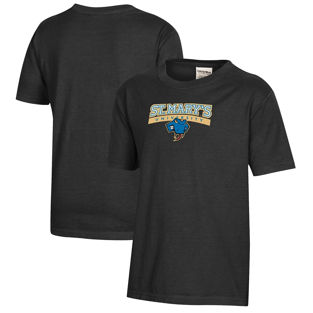 Youth St. Mary's University Rattlers Logo Comfort Wash T-Shirt