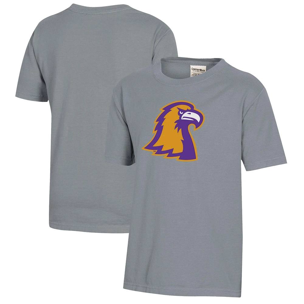 Youth Gray Tennessee Tech Golden Eagles Logo Comfort Wash T-Shirt