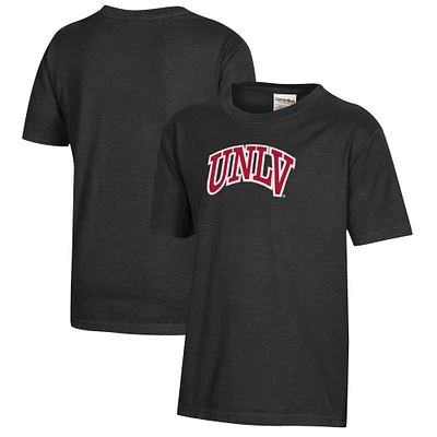 Youth  Black UNLV Rebels Logo Comfort Wash T-Shirt