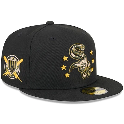 Men's New Era Chicago White Sox Armed Forces Day On-Field 59FIFTY Fitted Hat