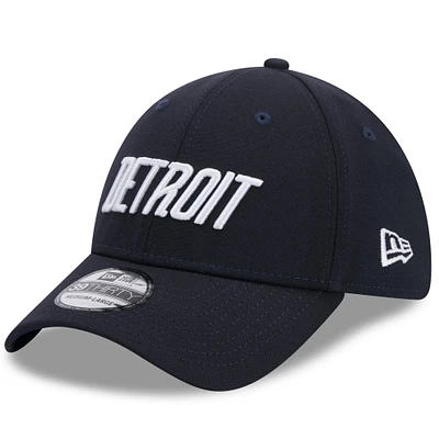Men's New Era Navy Detroit Tigers 2024 City Connect 39THIRTY Flex Hat