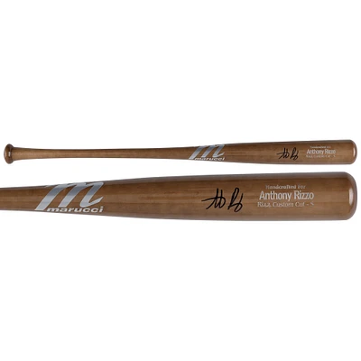 Anthony Rizzo New York Yankees Autographed Brown Marrucci Game Model Bat