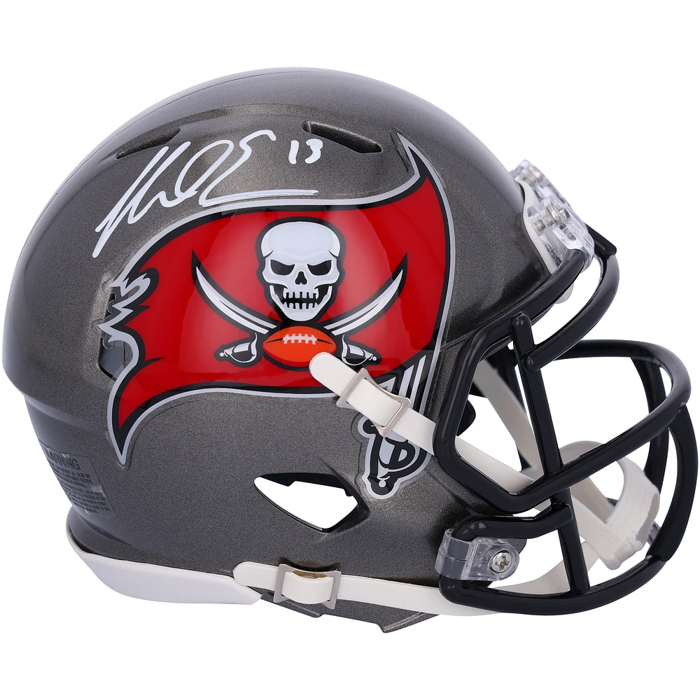 Mike Evans Tampa Bay Buccaneers Autographed Riddell Speed Mini Helmet