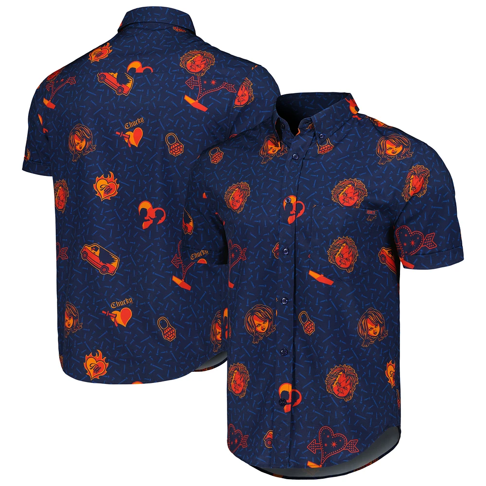 Unisex RSVLTS White Chucky Love Hurts Button-Down Shirt