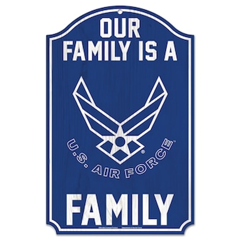 WinCraft Air Force 11" x 17" Wood Sign