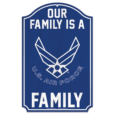 WinCraft Air Force 11" x 17" Wood Sign