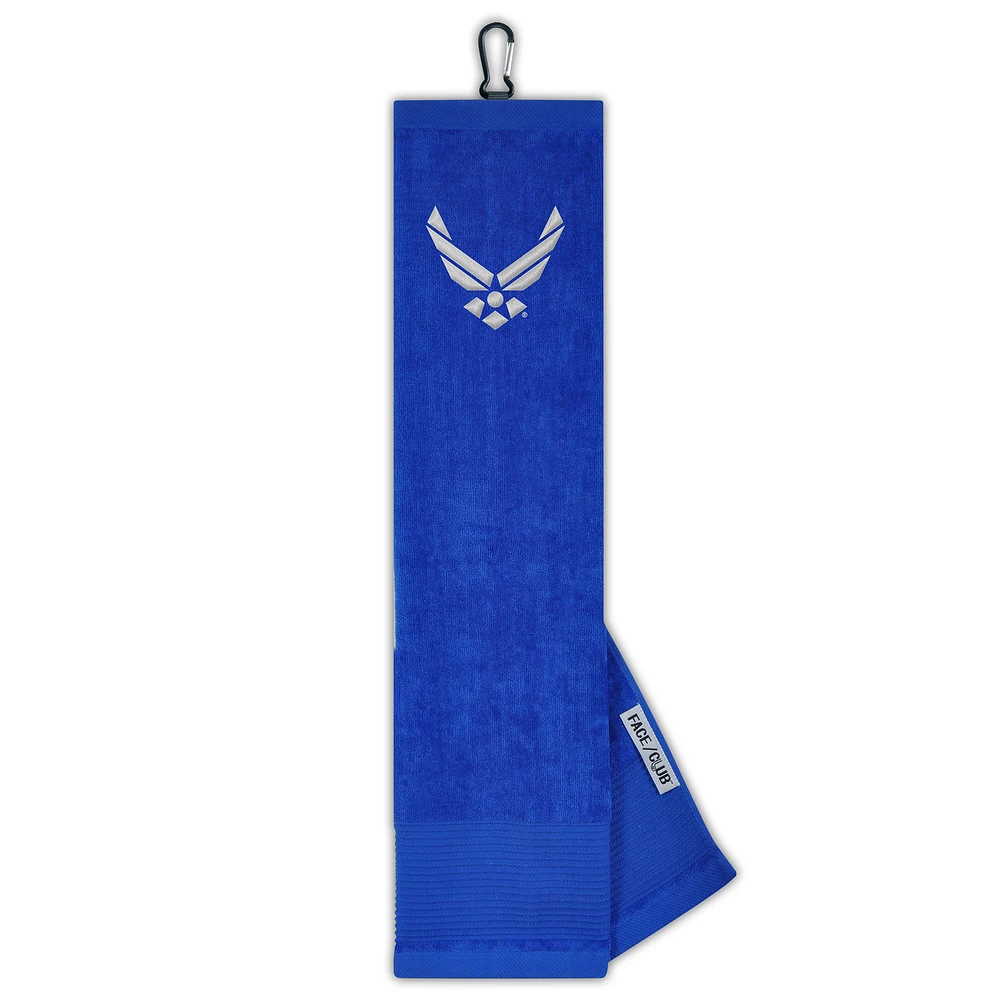 WinCraft Air Force 15'' x 25'' Logo Face/Club Tri-Fold Embroidered Towel