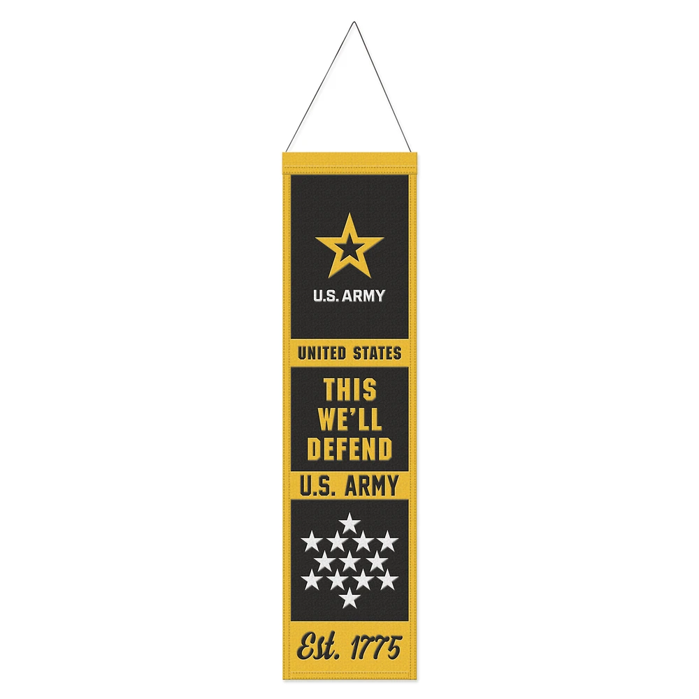 WinCraft Army 18" x 32" Wool Banner