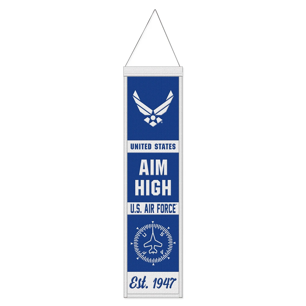 WinCraft Air Force 18" x 32" Wool Banner