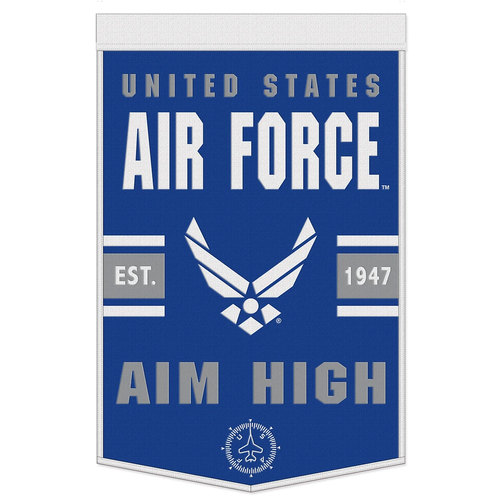 WinCraft Air Force 24'' x 38'' Wool Banner