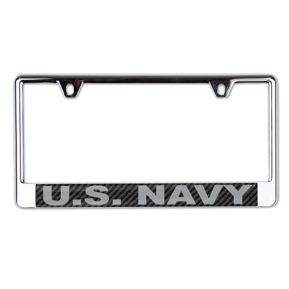 WinCraft Navy Bottom Only Metal License Plate Frame