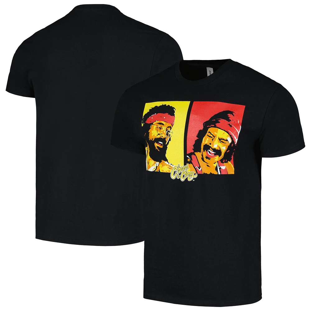 Unisex Black Cheech & Chong '77 T-Shirt