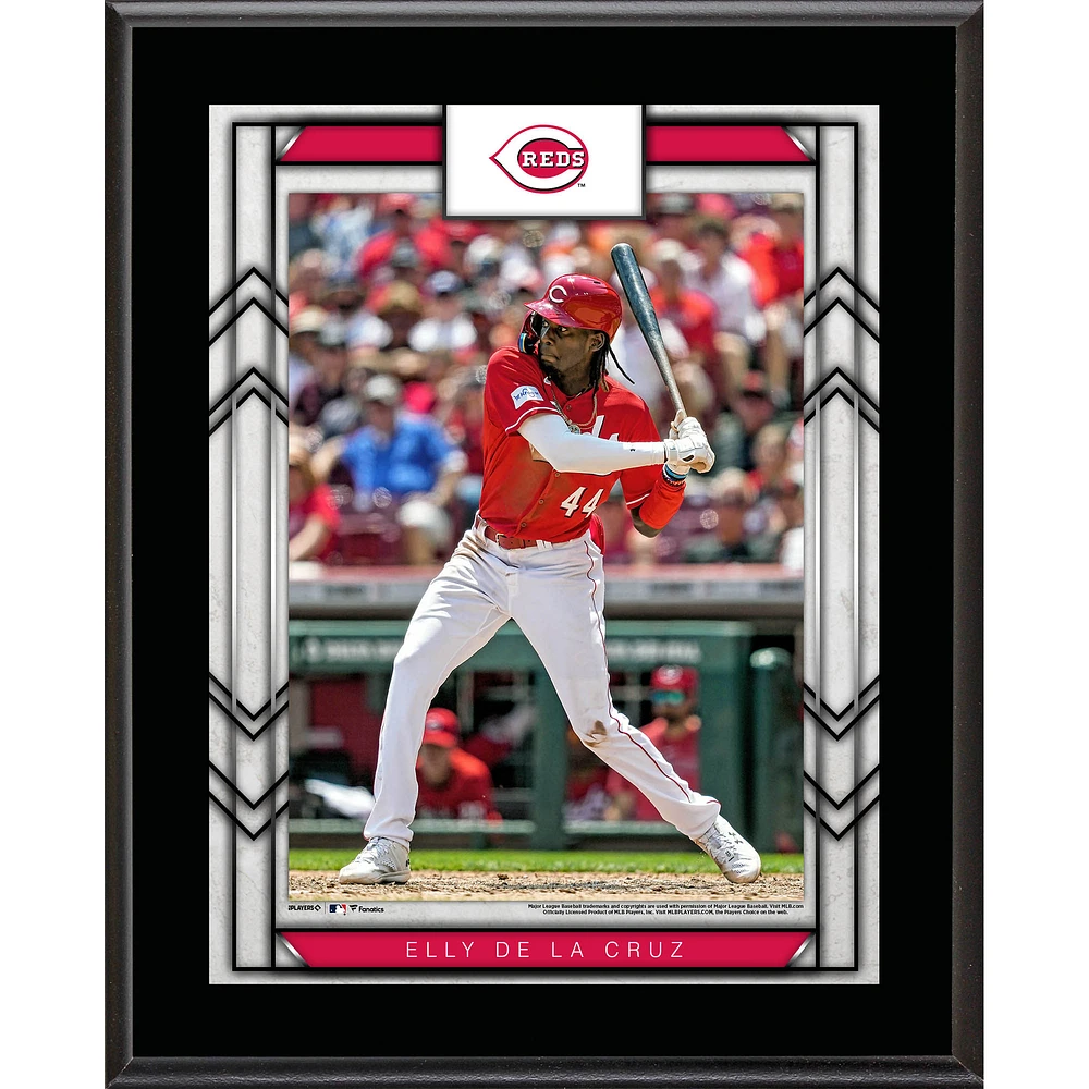 Elly De La Cruz Cincinnati Reds 10.5" x 13" Sublimated Player Plaque