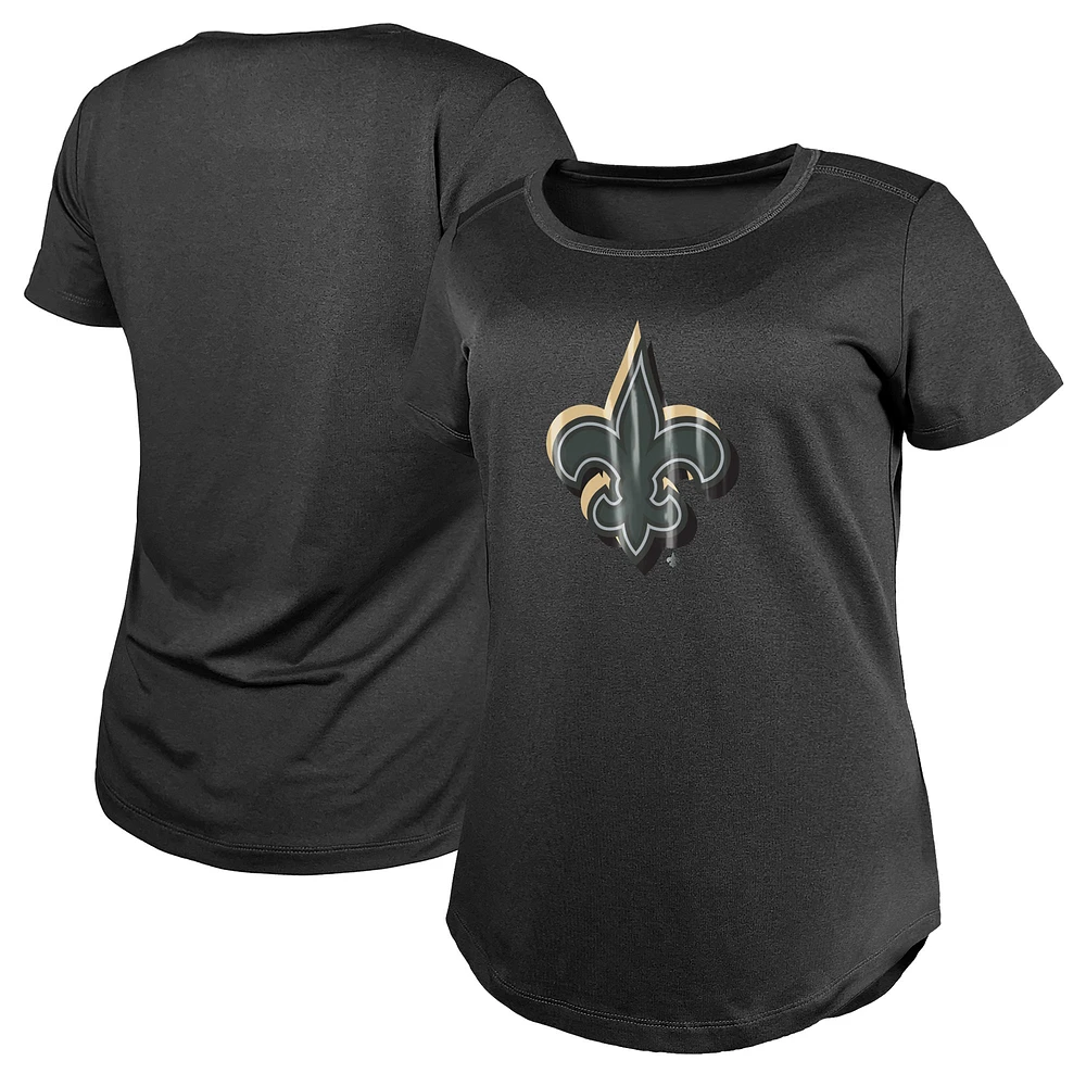 Women's New Era Charcoal Orleans Saints 2024 NFL Draft T-Shirt