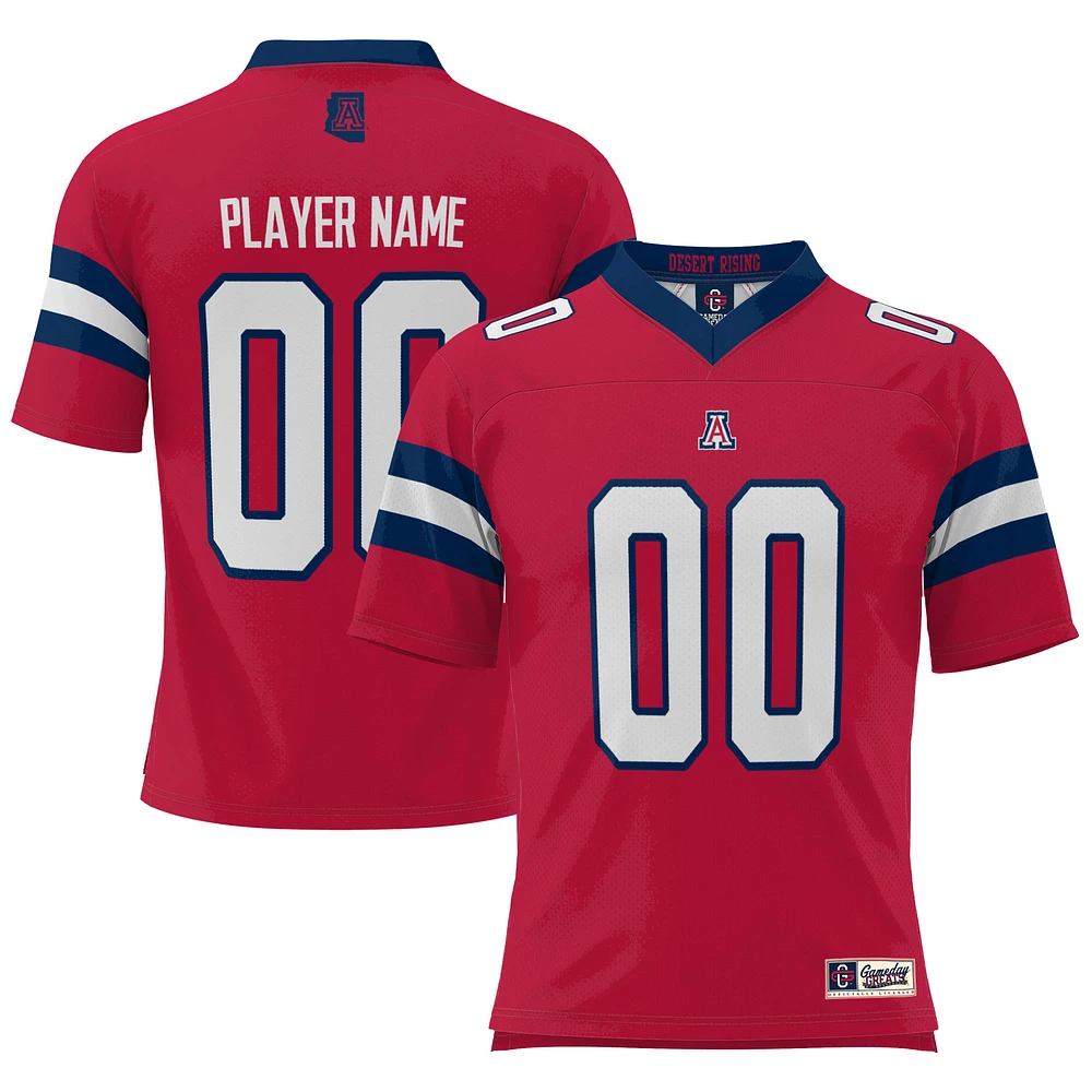 Youth GameDay Greats Red Arizona Wildcats NIL Pick-A-Player Football Jersey