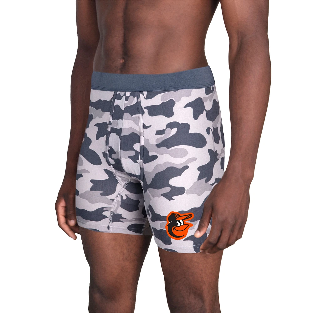 Men's Concepts Sport Charcoal Baltimore Orioles Invincible Knit Boxer Brief