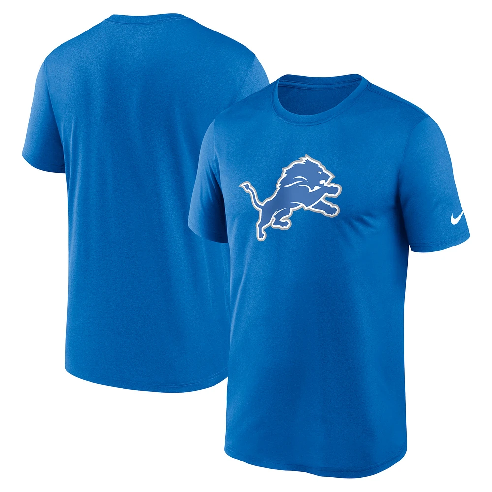 Men's Nike Detroit Lions Primetime Legend Logo Performance T-Shirt