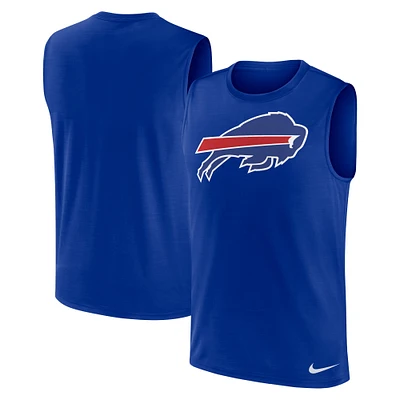 Men's Nike Royal Buffalo Bills Blitz Legend Performance Muscle Tank Top