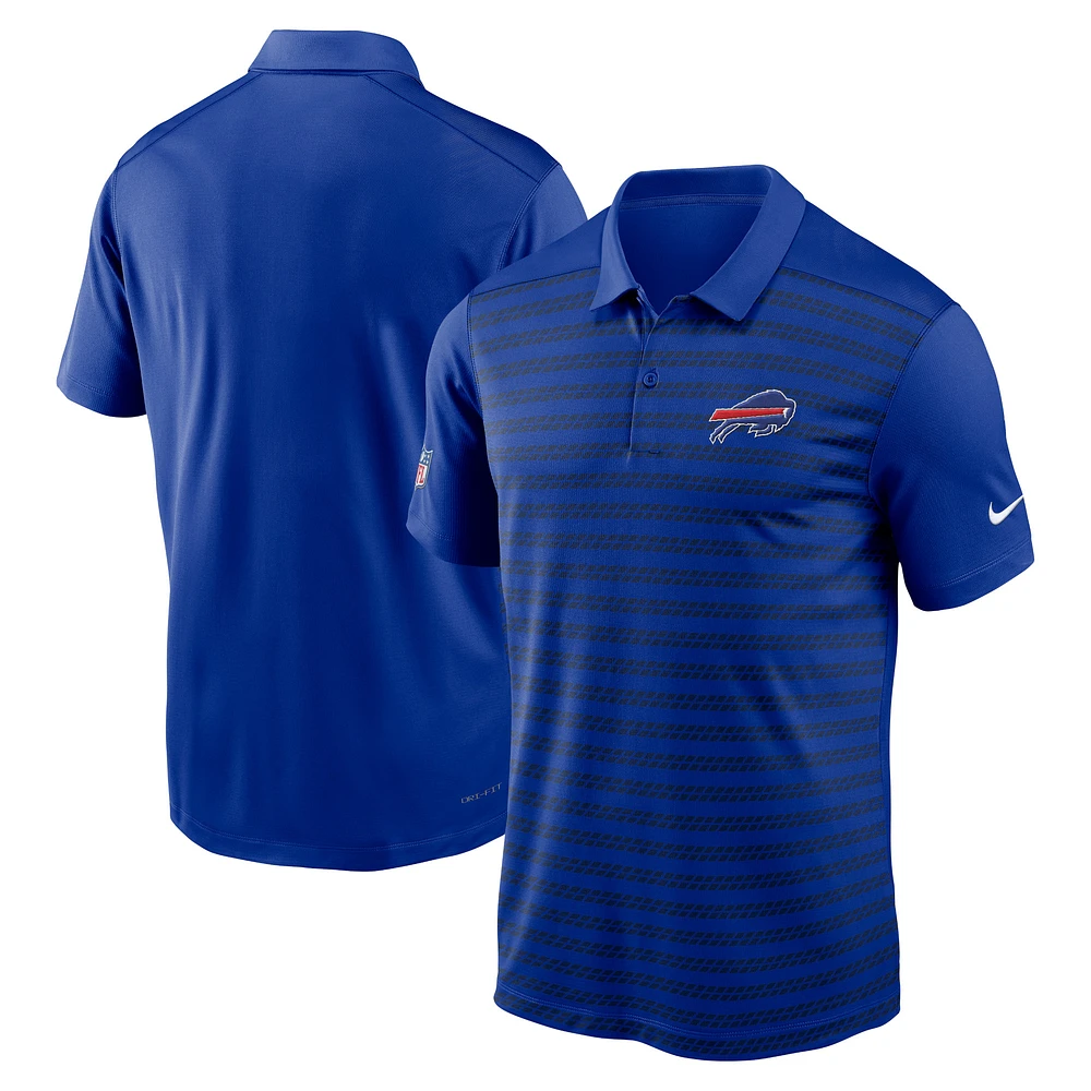 Men's Nike Royal Buffalo Bills Sideline Victory Dri-FIT Polo