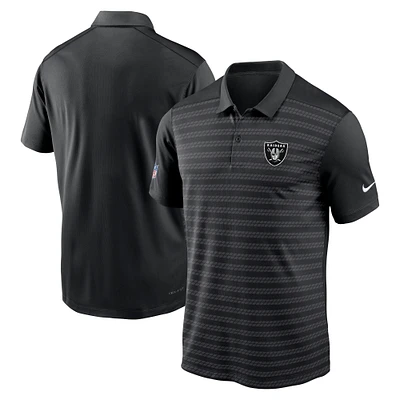 Men's Nike Black Las Vegas Raiders Sideline Victory Dri-FIT Polo