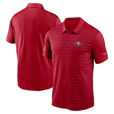 Men's Nike Scarlet San Francisco 49ers Sideline Victory Dri-FIT Polo
