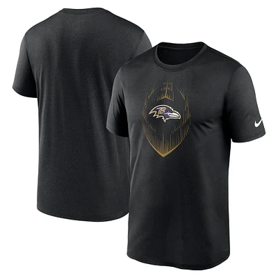 Men's Nike Black Baltimore Ravens Primetime Legend Icon Performance T-Shirt