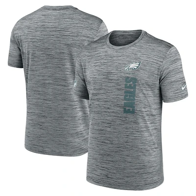 Men's Nike Gray Philadelphia Eagles Sideline Velocity Performance T-Shirt