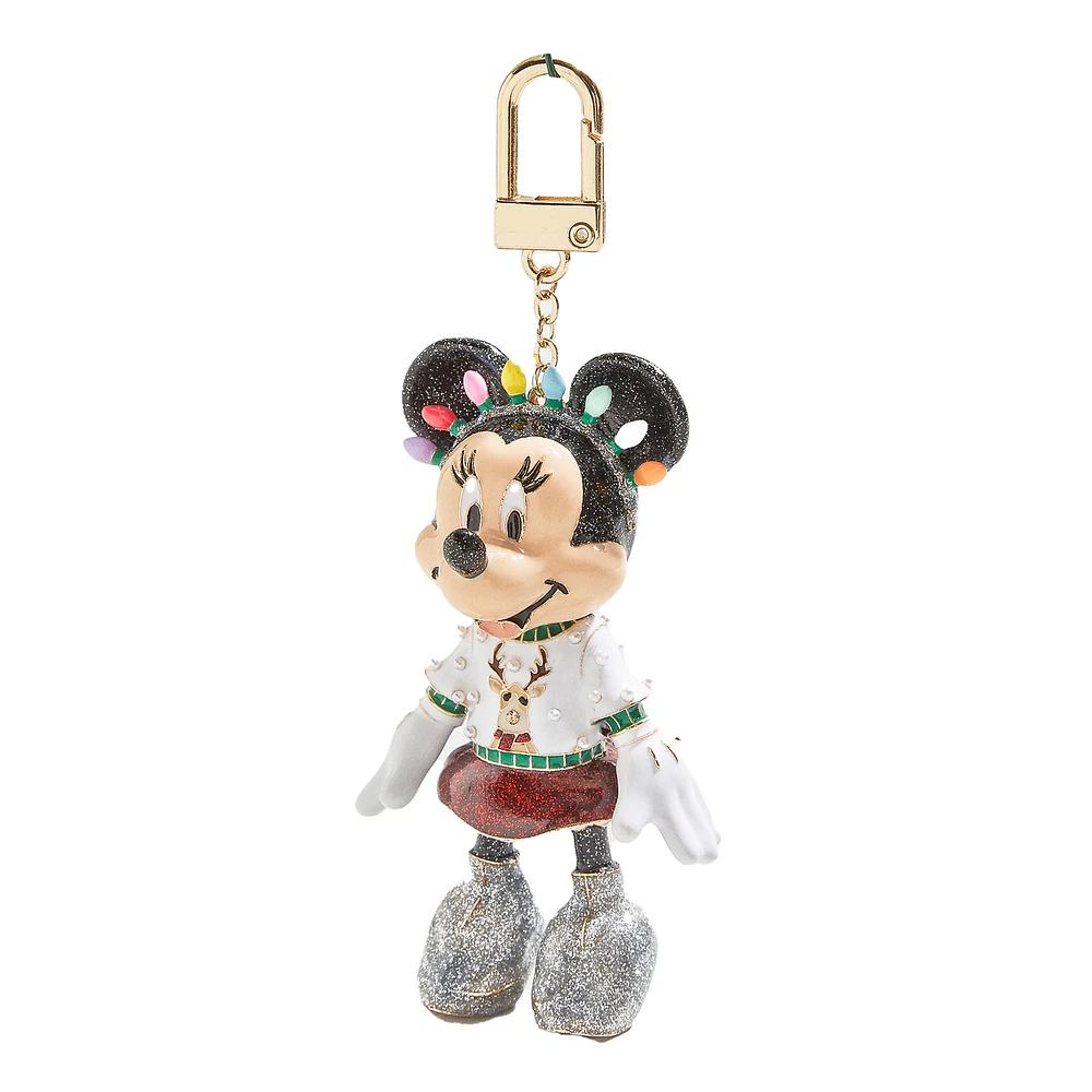 BaubleBar Minnie Mouse Reindeer Sweater Bag Charm