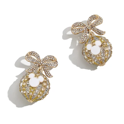 BaubleBar Mickey & Friends Ornament Statement Earrings