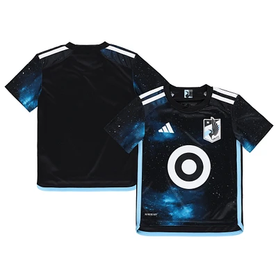 Toddler adidas Black Minnesota United FC 2024 AEROREADY Team Jersey