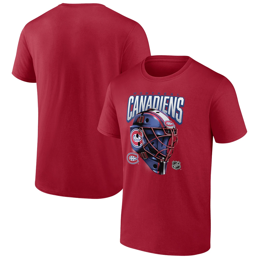 Men's Red Montreal Canadiens Penalty Box T-Shirt