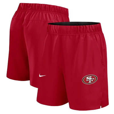 Men's Nike Scarlet San Francisco 49ers Blitz Victory Performance Shorts