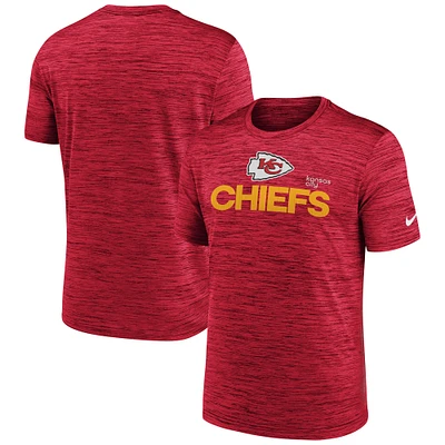 Men's Nike Red Kansas City Chiefs Blitz Velocity Modern Dri-FIT T-Shirt