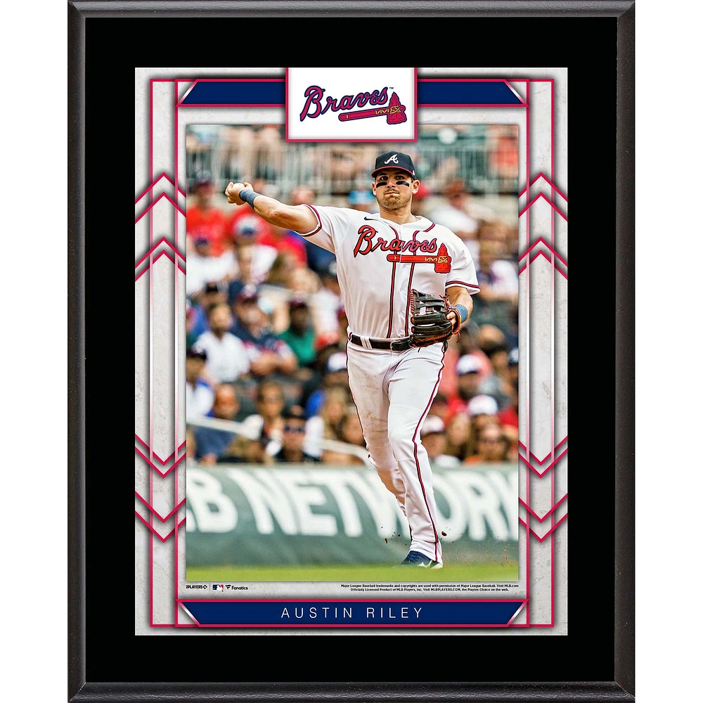 Austin Riley Atlanta Braves 10.5" x 13" Sublimated Player Plaque