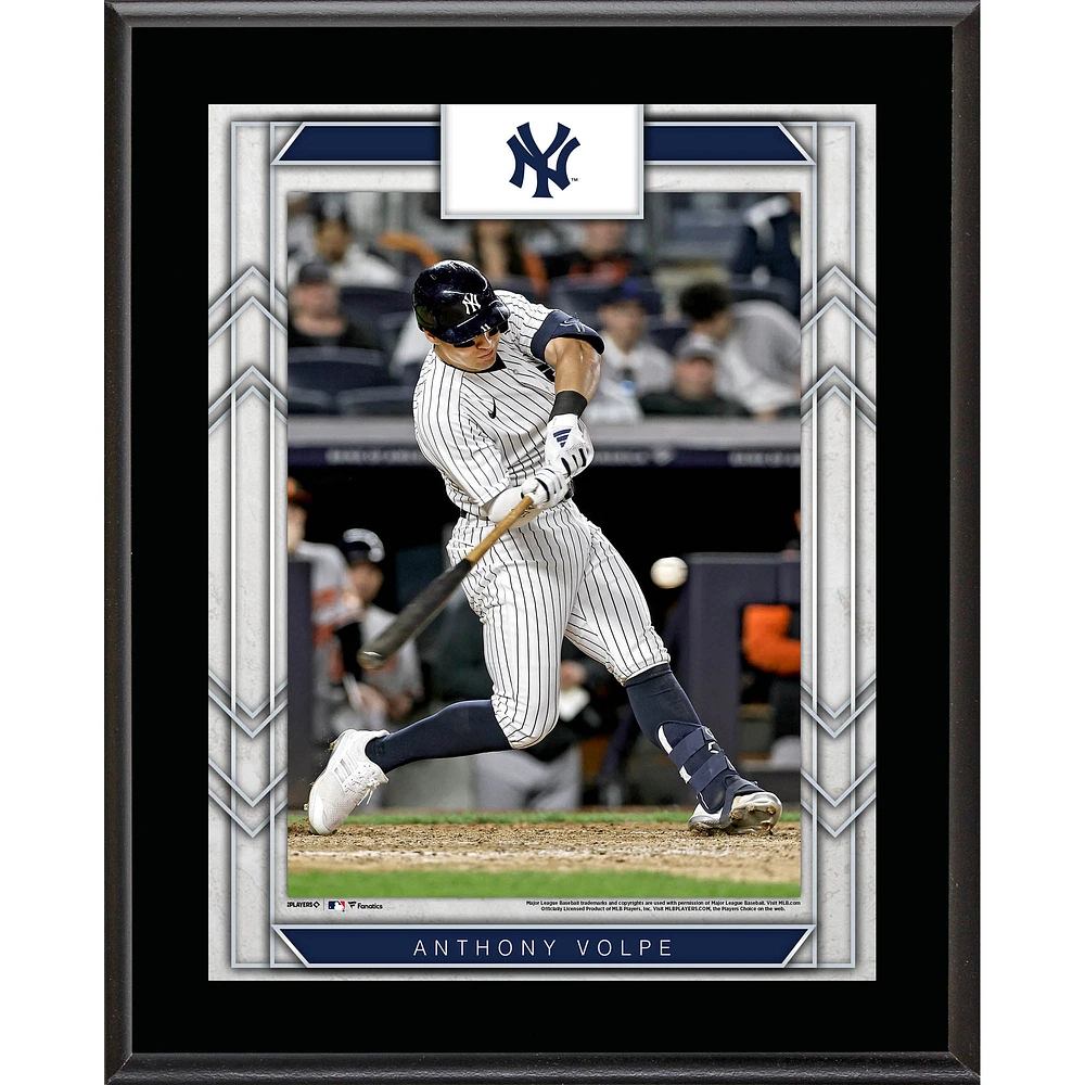 Anthony Volpe New York Yankees 10.5" x 13" Sublimated Player Plaque