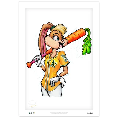 Athletics 14" x 20" Looney Tunes Limited Edition Fine Art Print