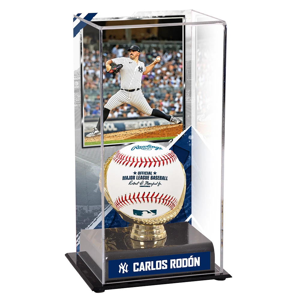Carlos Rodon New York Yankees Gold Glove Display Case with Image