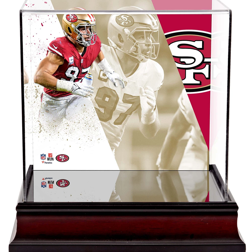 Nick Bosa San Francisco 49ers Deluxe Mini Helmet Case