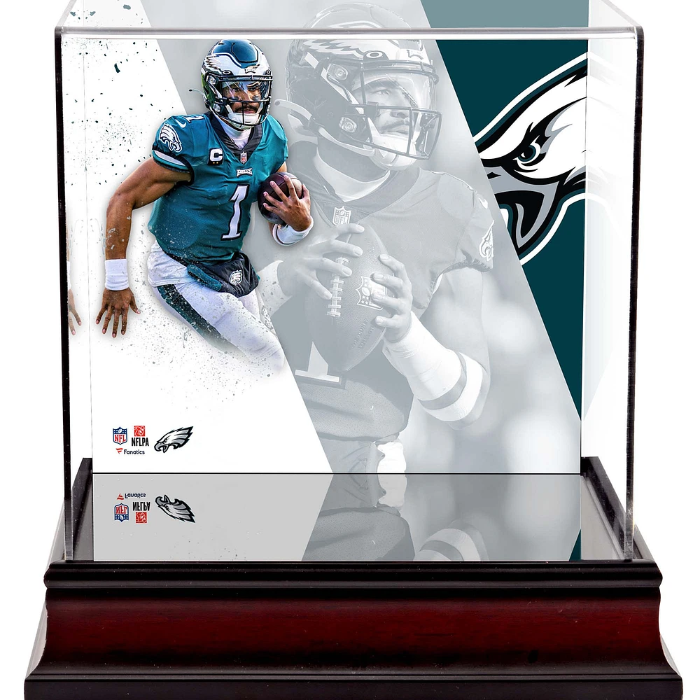 Jalen Hurts Philadelphia Eagles Deluxe Mini Helmet Case