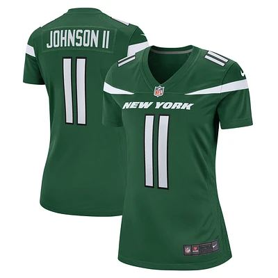 Women's Nike Jermaine Johnson II Legacy Green New York Jets Game Jersey