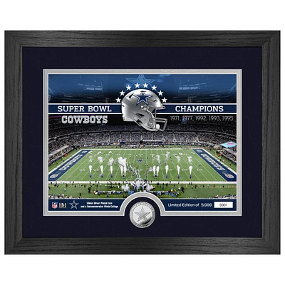 Highland Mint Dallas Cowboys 13" x 16" Stadium Silver Coin Photo Mint