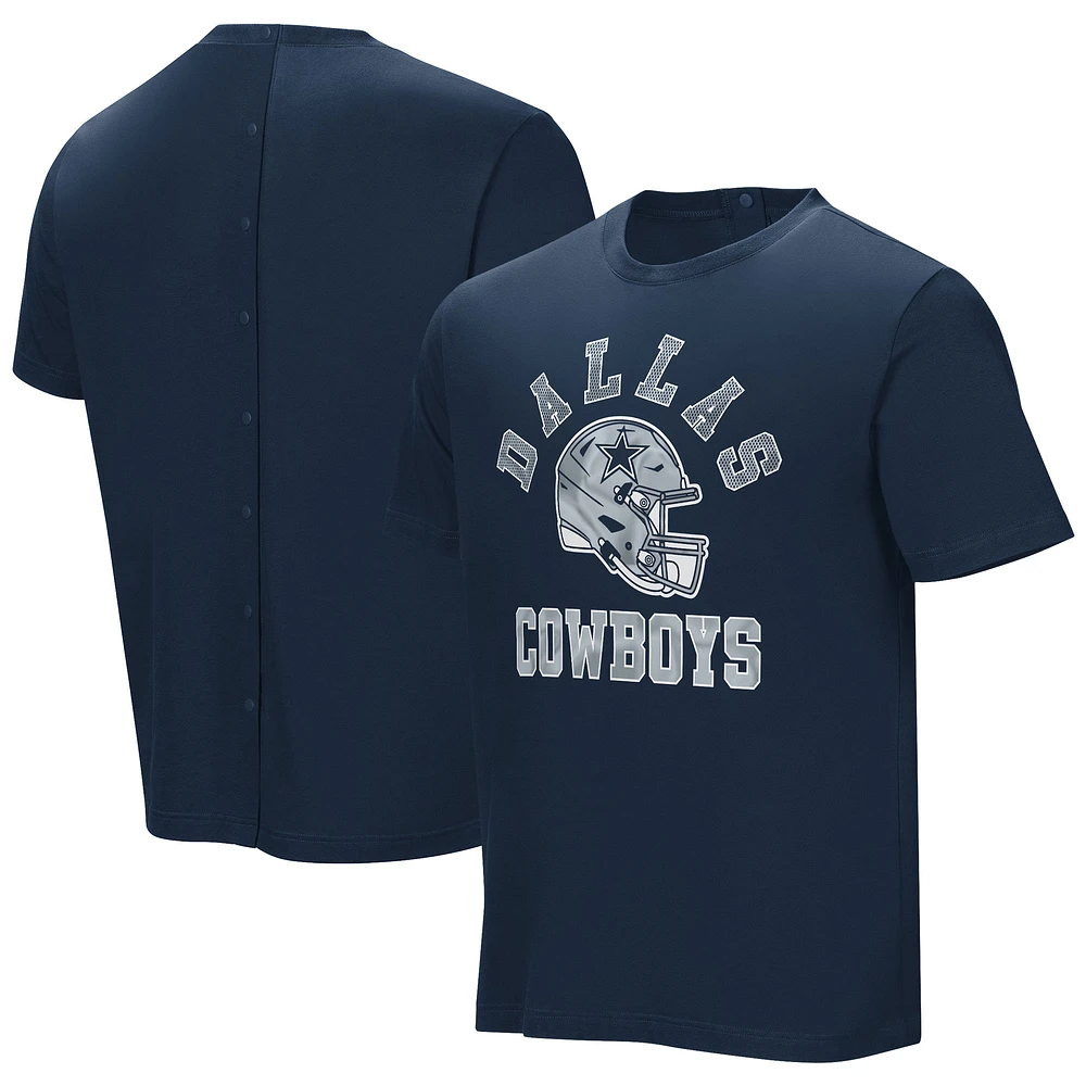 Men's Navy Dallas Cowboys Field Goal Assisted T-Shirt