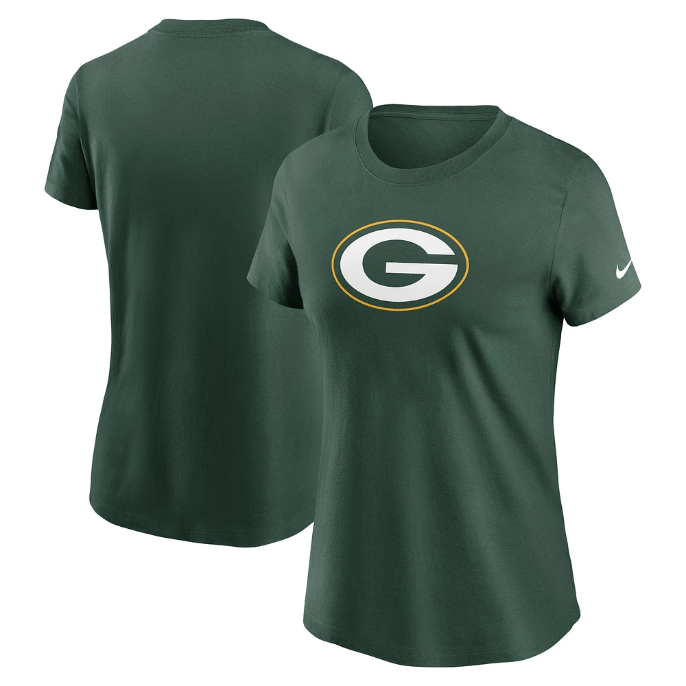 Women's Nike Green Bay Packers Primary Logo T-Shirt